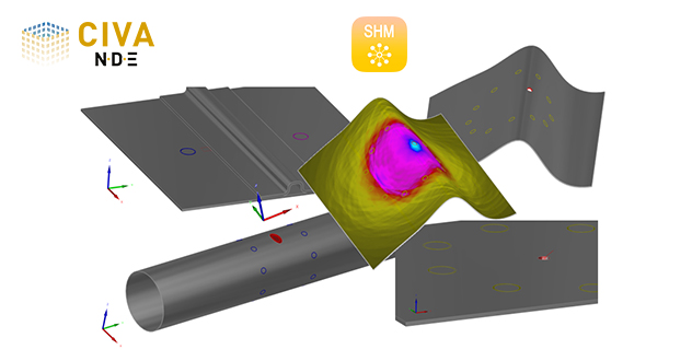 Image : CIVA SHM: Structural Health Monitoring thanks to simulation!