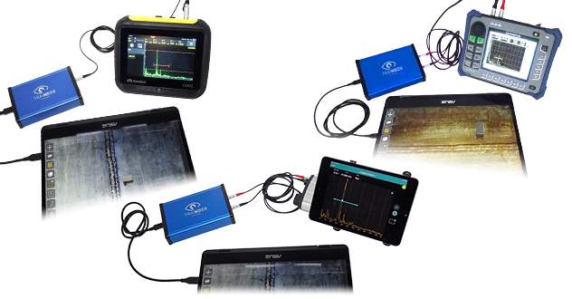 Image : Easily demonstrate and train on your flaw detector with our TraiNDE UT virtual mock-up