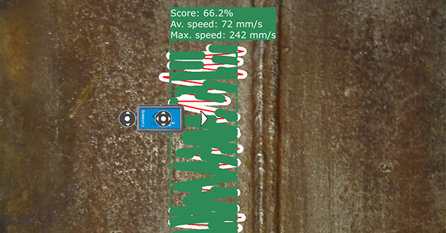 Image : A new scanning speed feature in TraiNDE UT!