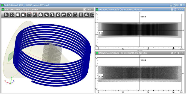 Image : CIVA CT, an advanced simulation platform for NDT