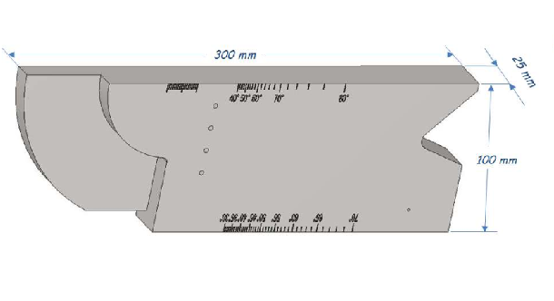 Image : CIVA helped design of new calibration block for PAUT
